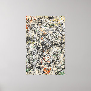 J. P. - Number 32 - 1949 - Action painting - Canvas Print