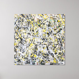 J. P. - NUMBER 4 - 1949 - Action painting - Canvas Print