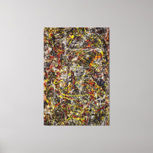 J. P. - Number 5 - 1948 - Action painting -  Canvas Print