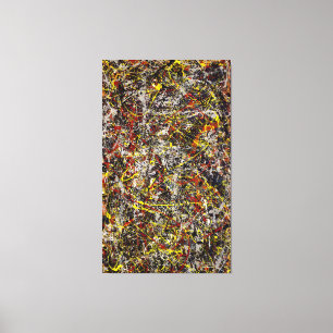J. P. - Number 5 - 1948 - Action painting -  Canvas Print