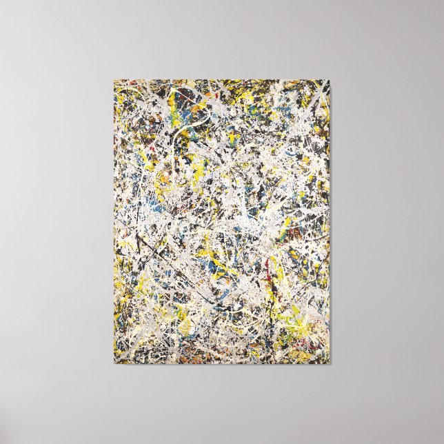 J. P. - NUMBER 9 - 1949 - Acton painting - Canvas Print (Front)