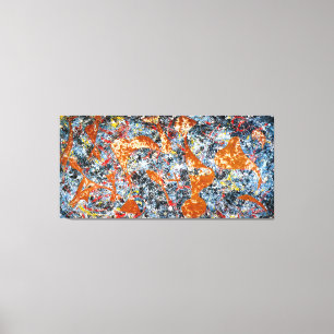 J. P. - Out of the Web - Number 7 - 1949 -  Canvas Print