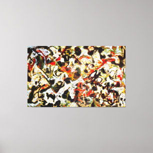 J. P. - SEARCH - 1955 - Abstract Expressionism - Canvas Print