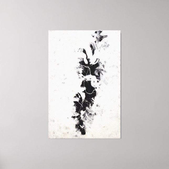 J. P. - THE DEEP (1953) - Abstract Expressionism - Canvas Print (Front)