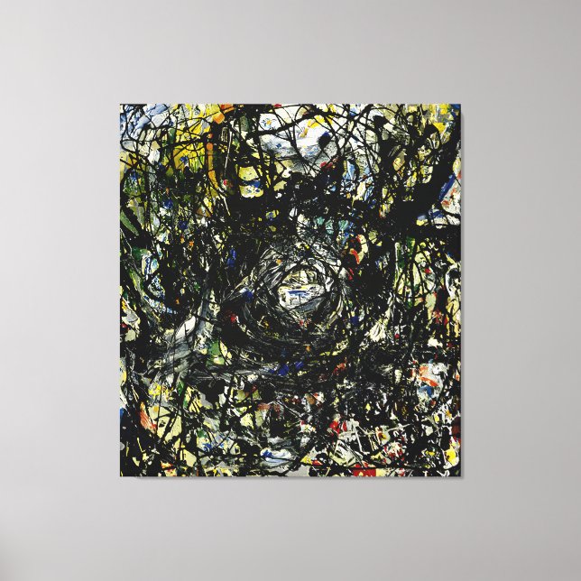 J. P. - THE NEST - 1947 - Abstract Expressionism - Canvas Print (Front)