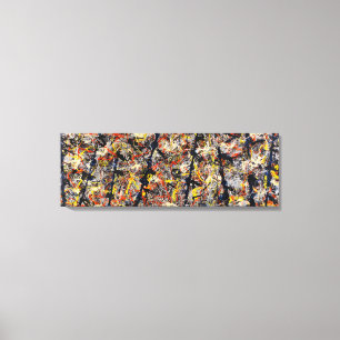 J. Pollock - Blue Poles (Number 11) - 1952 - Canvas Print