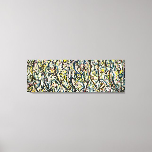 J. Pollock - MURAL - 1943 - Abs. Expressionism -  Canvas Print (Front)