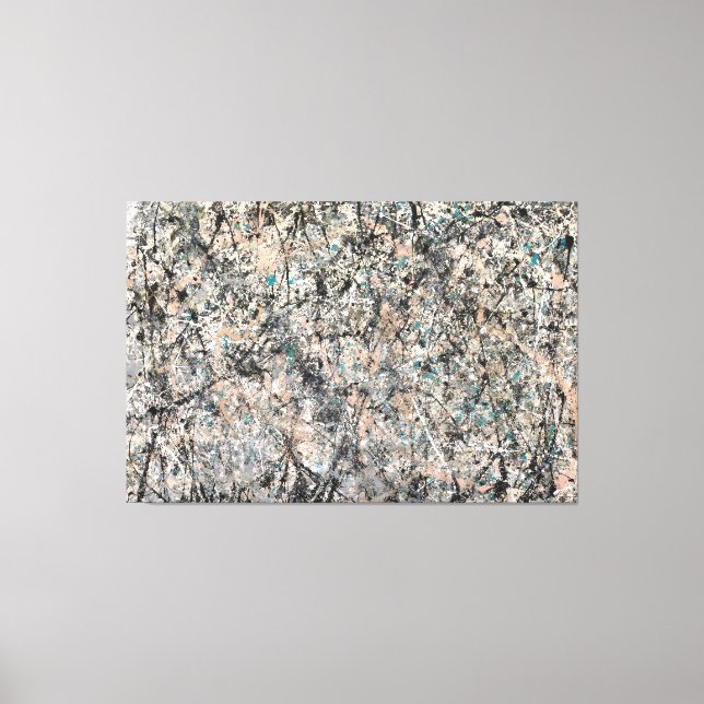 J. Pollock - Number 1 - LAVANDER MIST - 1950 - Canvas Print (Front)