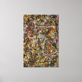 J. Pollock - Number 5 - 1948 - Action painting - Canvas Print