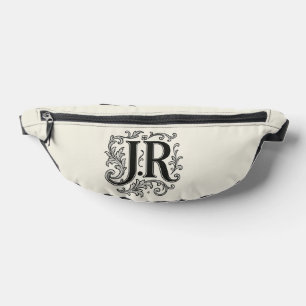 J.R Initials with Decor Bum Bags