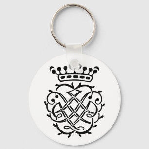 J.S. Bach seal Key Ring