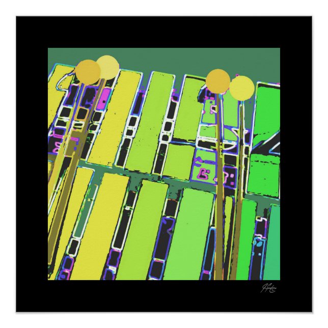 J Spoelstra Here Comes the Band - Marimba Poster (Front)