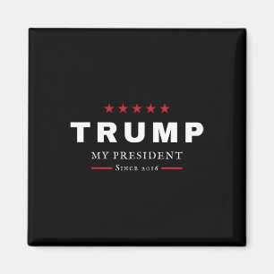 J Trump Is My President Since 2016 Maga Patriotic Magnet