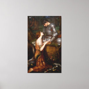 J. W. WATERHOUSE - LAMIA AND THE SOLDIER - 1905 -  CANVAS PRINT