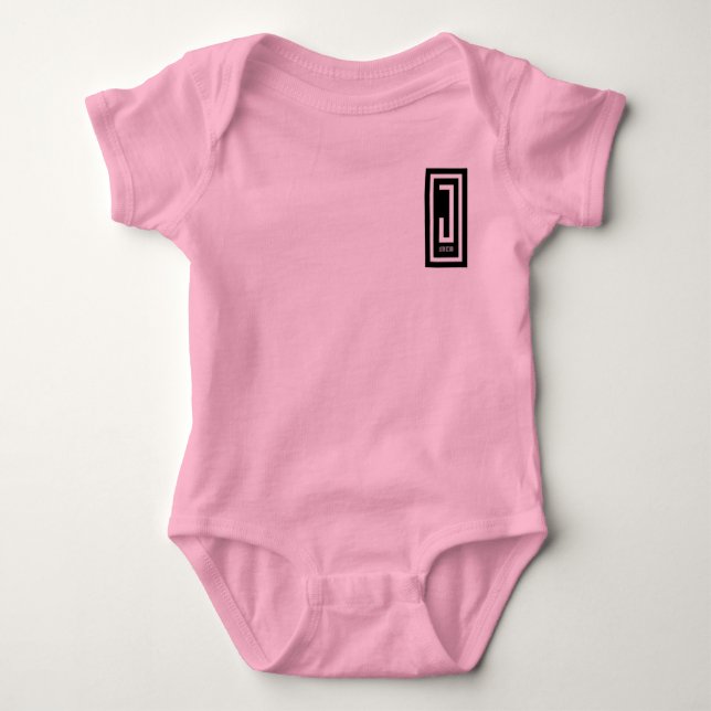 j wear design baby bodysuits (Front)