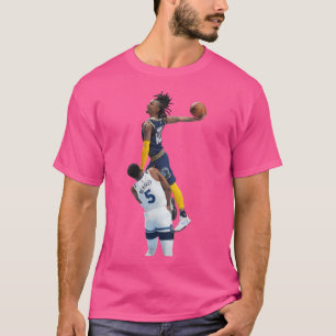 Ja Morant Posterised Dunk On Malik Beasley T-Shirt