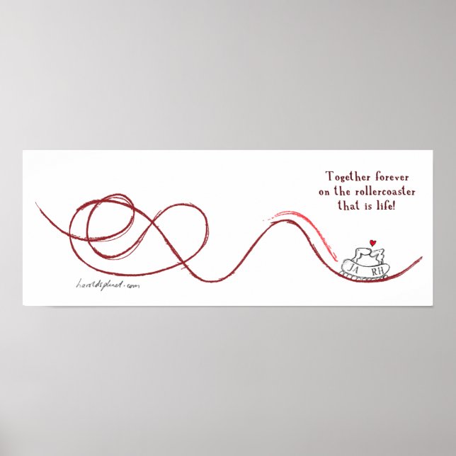 "JA    RH  (Print)" Poster (Front)