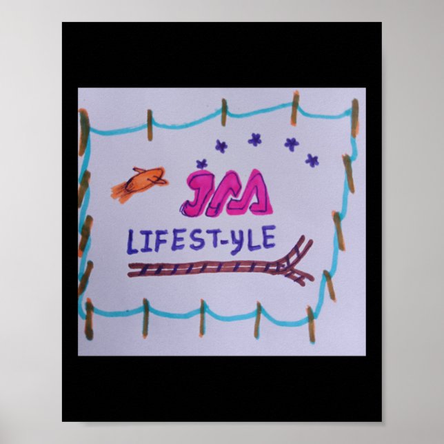 Jaa Lifestyle Company Logo Panting  Poster (Front)