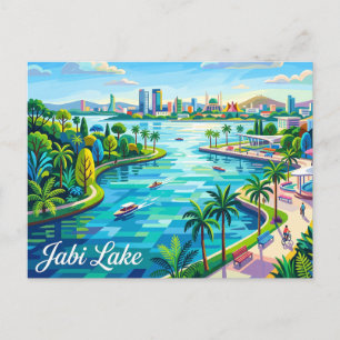 Jabi Lake Nigeria Postcard