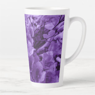 Jacaranda Blooms Latte Mug
