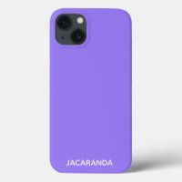 Jacaranda purple color name Case-Mate iPhone case