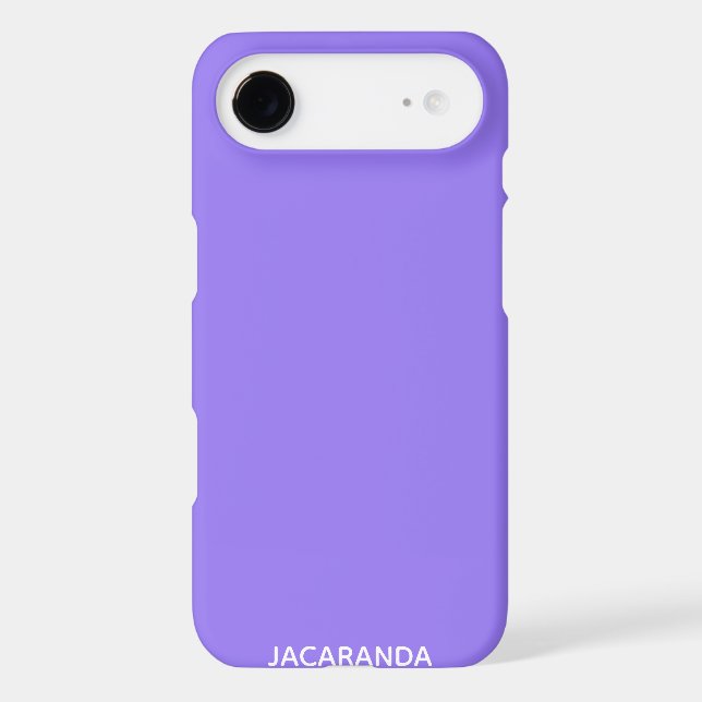 Jacaranda purple colour name (Back)
