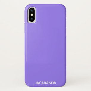 Jacaranda purple colour name Case-Mate iPhone case