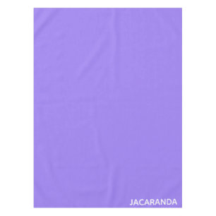 Jacaranda purple colour name tablecloth