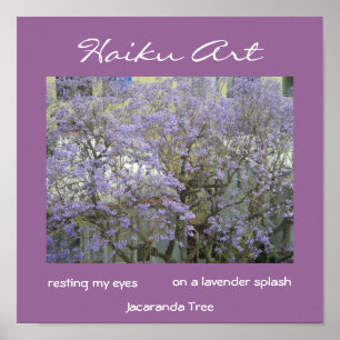Jacaranda Tree Print