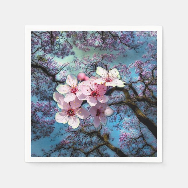 Jacaranda Trees Napkin (Front)