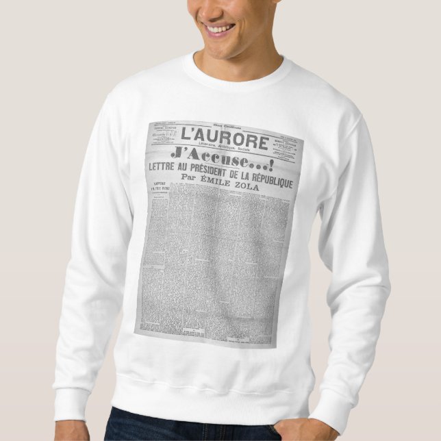 J'accuse Sweatshirt (Front)