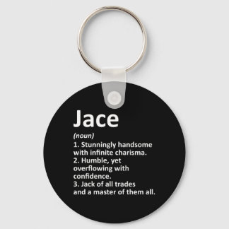 Jace Definition Personalised Name Funny Birthday Key Ring