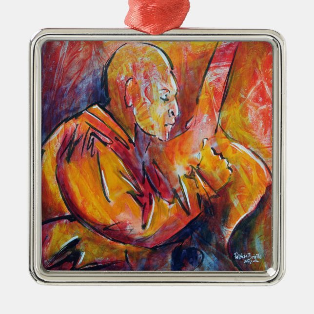 Jacinto 2008 metal tree decoration (Front)