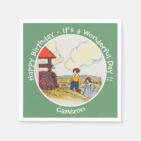 Jack and Jill Mother Goose Birthday Party Items