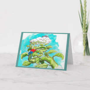 Jack and the beanstalk Birthday card