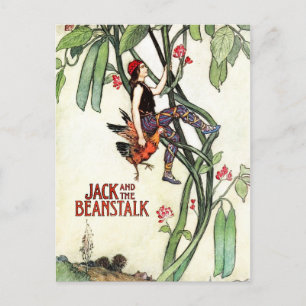 Jack and the Beanstalk Postcard
