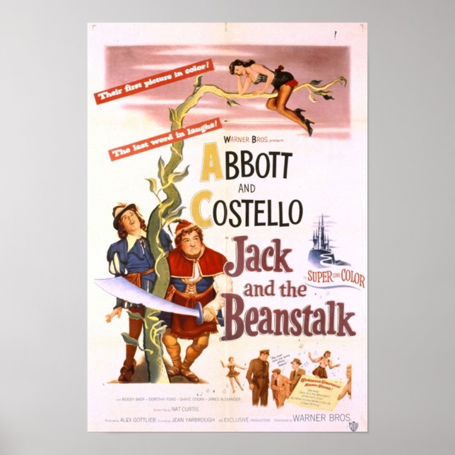 jack and the beanstalk poster (Front)