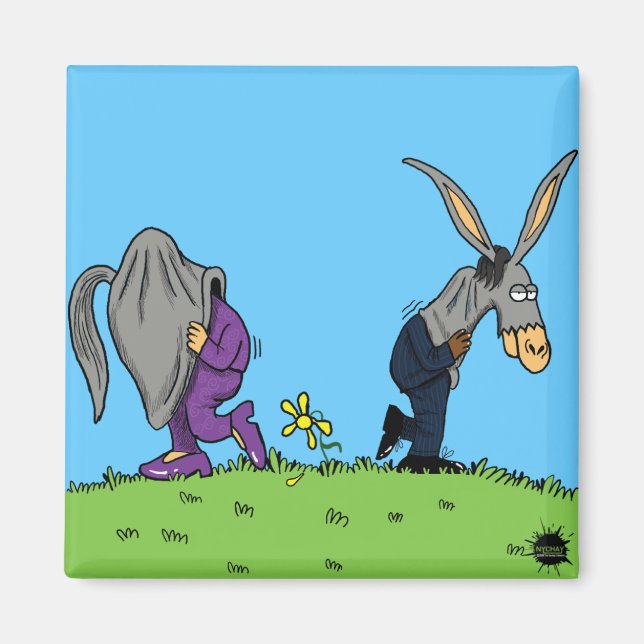 Jack-Asses Magnet (Front)
