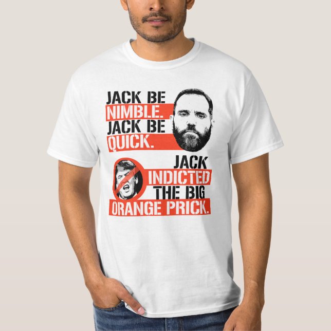 Jack be nimble and quick T-Shirt (Front)