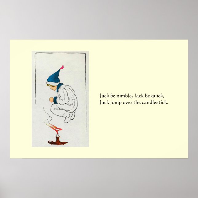 Jack be nimble, Jack be quick Poster (Front)
