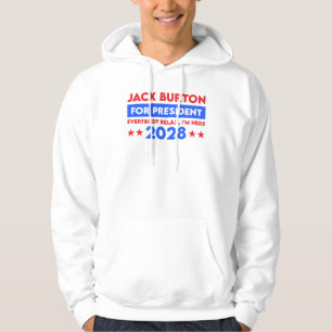 Jack Burton For President 2028 Hoodie