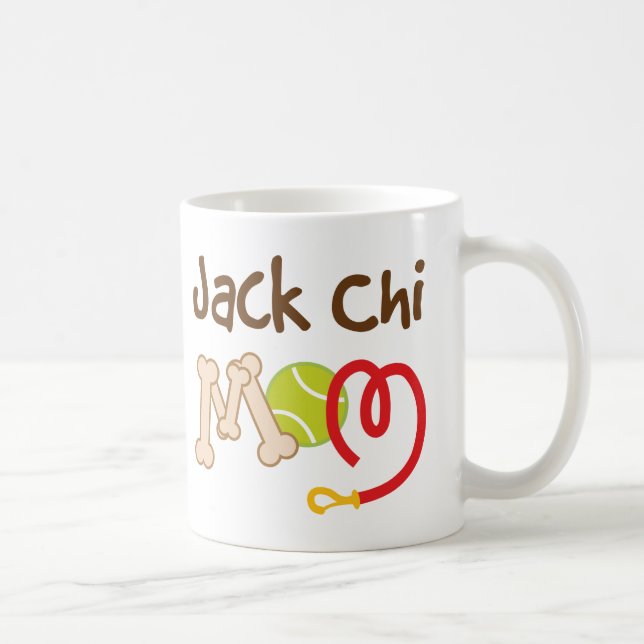 Jack Chi Dog Breed Mum Gift Coffee Mug (Right)
