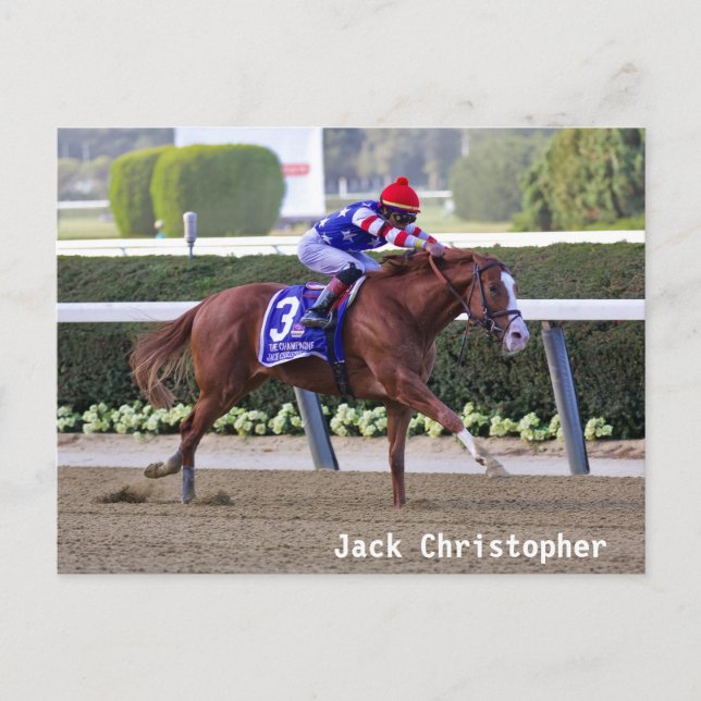 Jack Christopher - Champagne Stakes Postcard (Front)