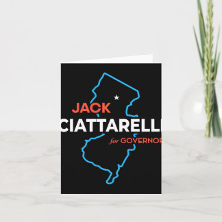 Jack Ciattarelli New Jersey Governor Election 2025 Card