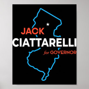 Jack Ciattarelli New Jersey Governor Election 2025 Poster