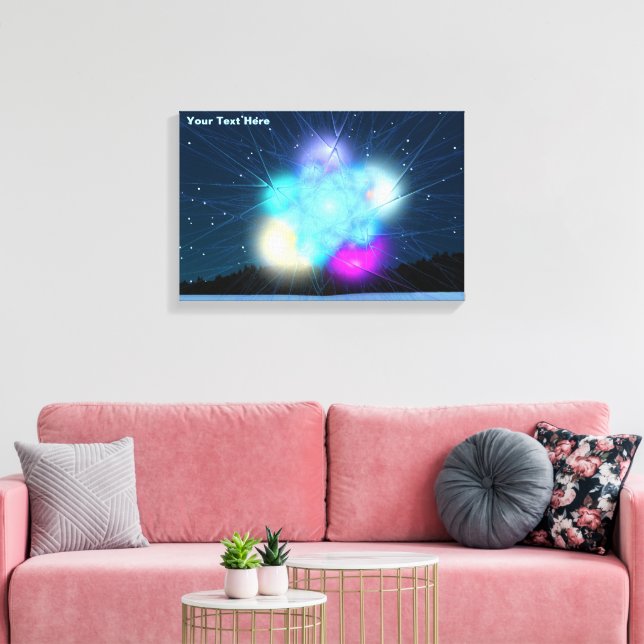 Jack Frost Canvas Print (Insitu(LivingRoom))