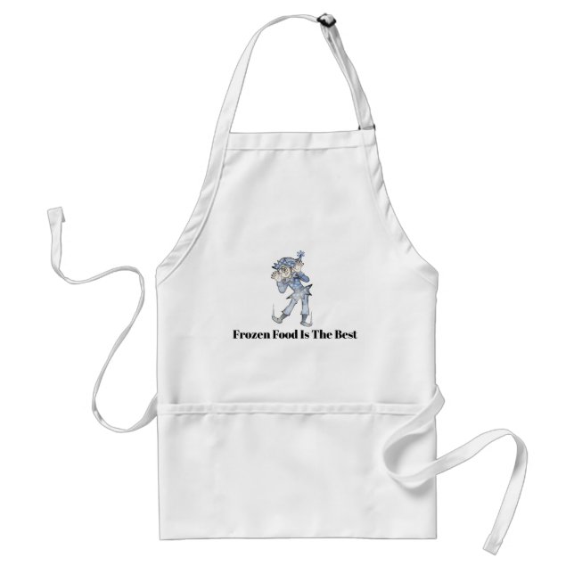 Jack Frost Frozen Food Apron (Front)