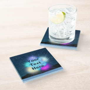 Jack Frost Glass Coaster