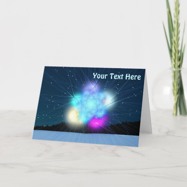 Jack Frost Holiday Card (Front)