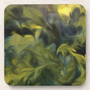 Jack Frost In Blue and Yellow Coaster